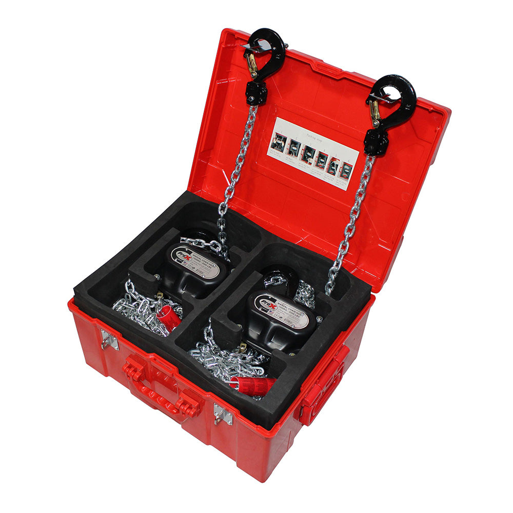 ProX 1 Ton Manual Chain Hoist W/30 Ft (9 M) Chain-trussing-ProX- Hermes Music